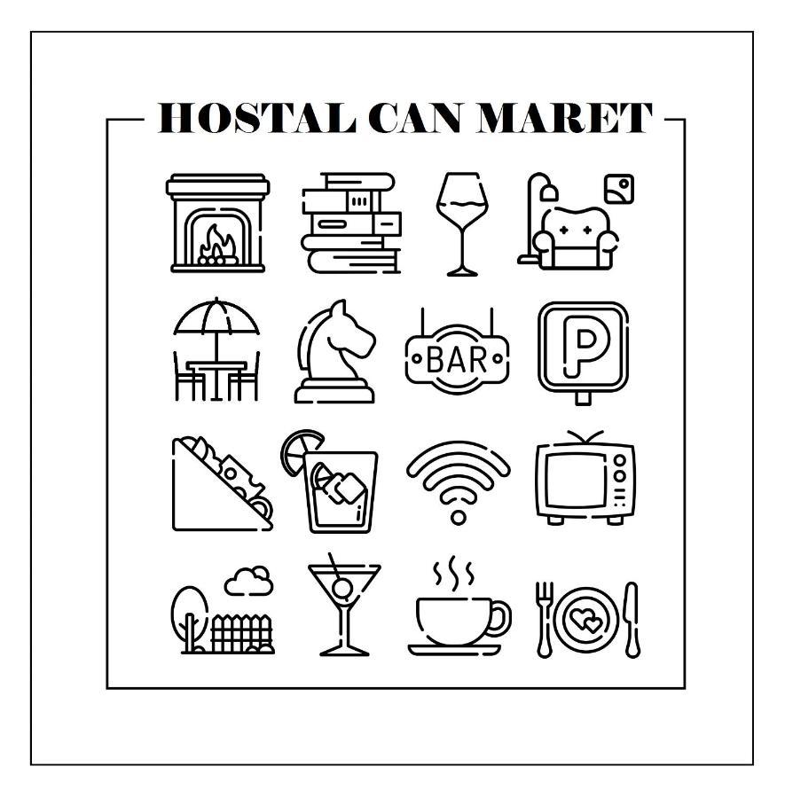 Hostal Can Maret Vilademuls المظهر الخارجي الصورة